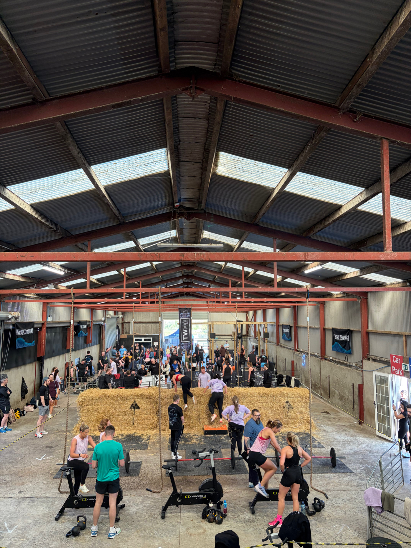 TWHQ event coverage at the gym